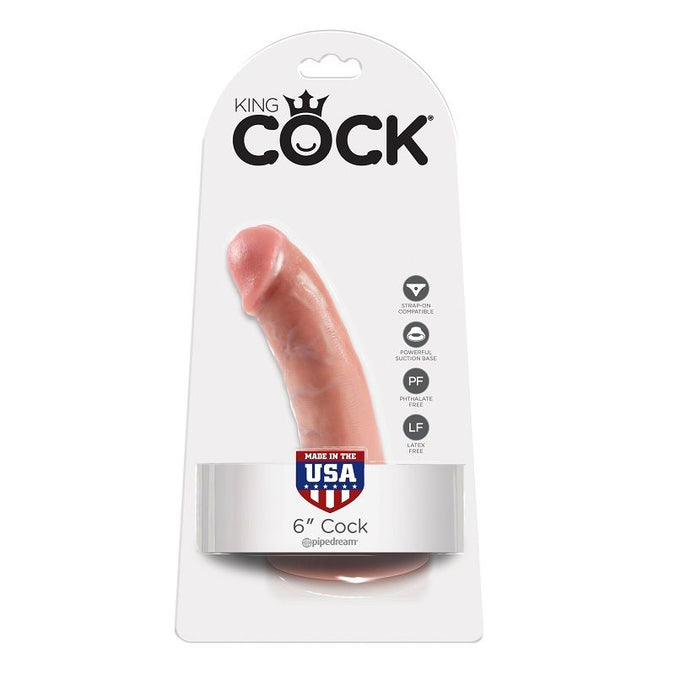 King Cock – 6 Dildo Flesh 15.2 Cm