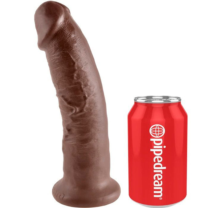 King Cock – 9 Dildo Brown 22.9 cm