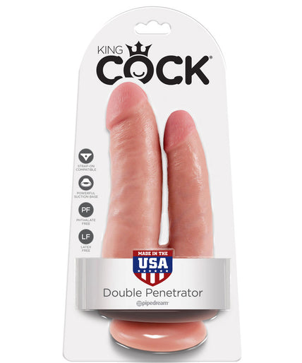 KING COCK - DOUBLE PENETRATOR FLESH KING COCK - DOUBLE PENETRATOR FLESH