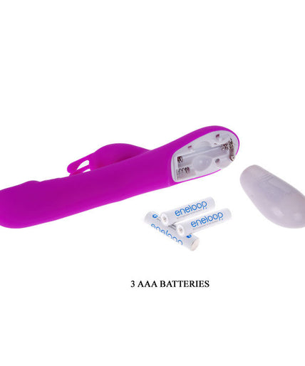 PRETTY LOVE - FLIRTATION ROBERT VIBRATOR WITH CLITORIS STIMULATOR PRETTY LOVE - FLIRTATION ROBERT VIBRATOR WITH CLITORIS STIMULATOR