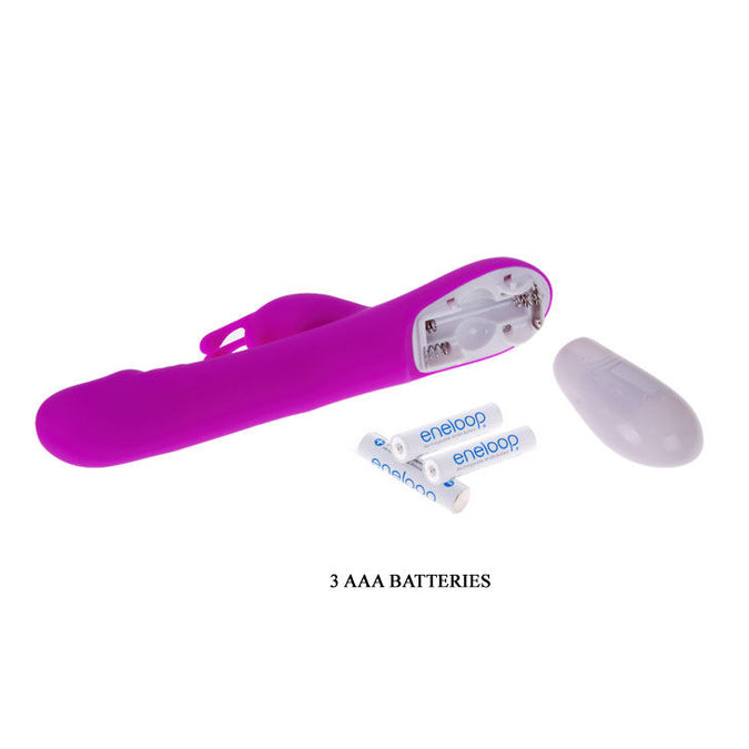 Pretty Love – Flirtation Robert vibrator met clitorisstimulator