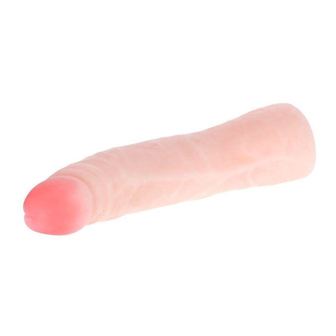 BAILE - REALISTISCHE SILICONEN DILDO MET HUIDGEVOEL 19 CM WILLEKEURIGE DOOSKLEUR