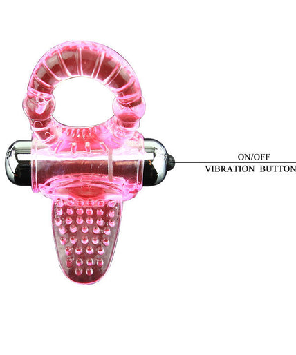 BAILE - SWEET ABS 10 RHYTHMS RING PINK VIBRATOR PENIS RING BAILE - SWEET ABS 10 RHYTHMS RING PINK VIBRATOR PENIS RING