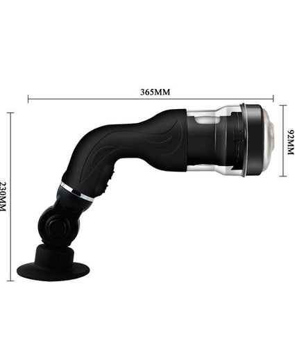 BAILE - ROTATION LOVER AUTOMATIC MASTURBATOR WITH SUPPORT BAILE - ROTATION LOVER AUTOMATIC MASTURBATOR WITH SUPPORT