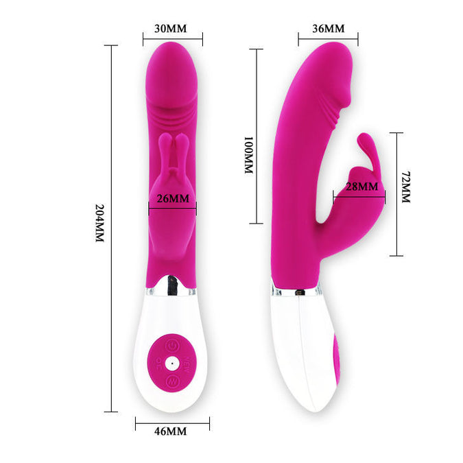 PRETTY LOVE - FLIRTATION VIBRATOR MET KONIJNENVLEUGELS