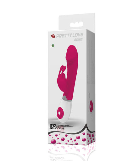 PRETTY LOVE - FLIRTATION VIBRATOR MET KONIJNENVLEUGELS PRETTY LOVE - FLIRTATION VIBRATOR MET KONIJNENVLEUGELS