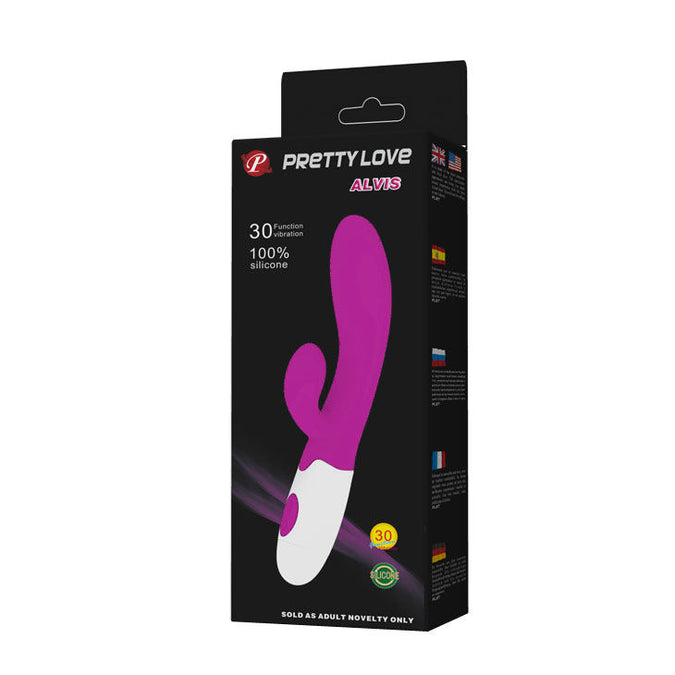 Pretty Love – Flirtation Alvis Vibrator With Clitoris Stimulator