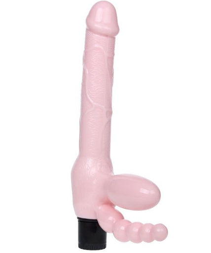 BAILE - TPR ROPELESS HARNESS WITH VIBRATION AND ANAL STIMULATION 25.4 CM BAILE - TPR ROPELESS HARNESS WITH VIBRATION AND ANAL STIMULATION 25.4 CM