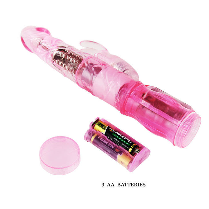 BAILE - ROZE KONIJN MINI ROTATOR SUPERSTIMULATOR