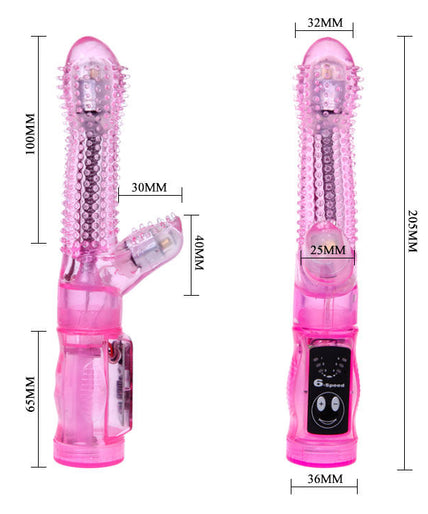 BAILE - INTIMATE LOVER TEASE LILAC VIBRATOR BAILE - INTIMATE LOVER TEASE LILAC VIBRATOR