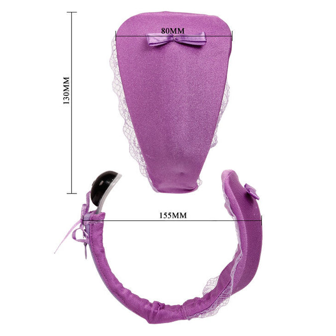 BAILE - STRING MET VIBRATOR MET LILAK AFSTANDSBEDIENING