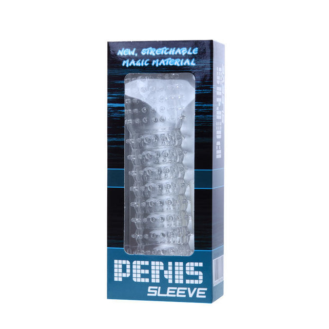 Baile – Penisüberzug mit stimulierenden Punkten Lila 14 CM