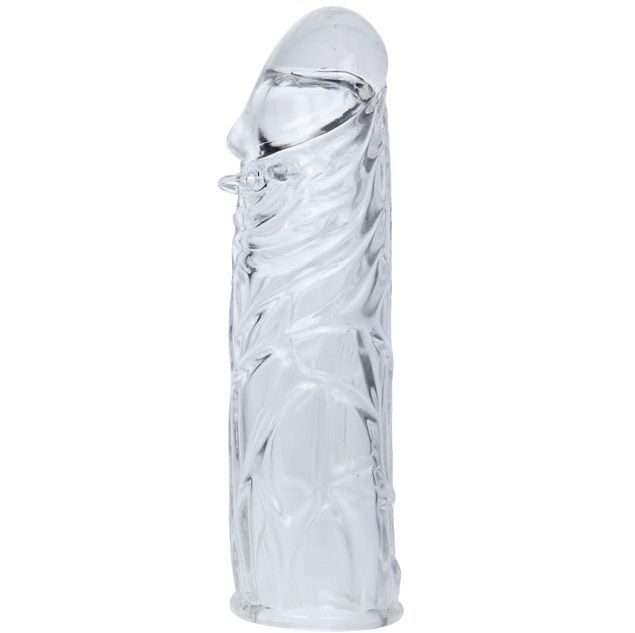 Baile – Pink Stimulating Silicone Penis Cover 13 CM