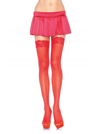 LEG AVENUE - RODE PANTY MET KANTEN BOORD LEG AVENUE - RODE PANTY MET KANTEN BOORD