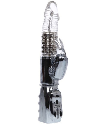 BAILE - AMOUR MISSILE TRANSPARENT ROTATOR 26.5 CM BAILE - AMOUR MISSILE TRANSPARENT ROTATOR 26.5 CM