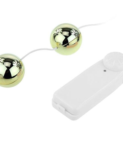 BAILE - GOLDEN CHINESE BALLS VIBRATOR BAILE - GOLDEN CHINESE BALLS VIBRATOR