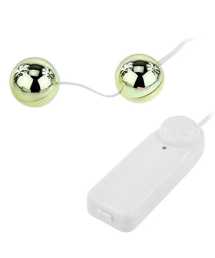 BAILE - GOLDEN CHINESE BALLS VIBRATOR BAILE - GOLDEN CHINESE BALLS VIBRATOR