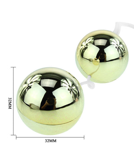 BAILE - GOLDEN CHINESE BALLS VIBRATOR BAILE - GOLDEN CHINESE BALLS VIBRATOR