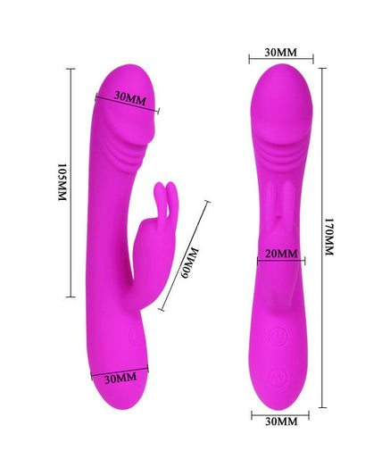 PRETTY LOVE - SMART VIBRATOR WITH RABBIT 30 HUNTER MODES PRETTY LOVE - SMART VIBRATOR WITH RABBIT 30 HUNTER MODES