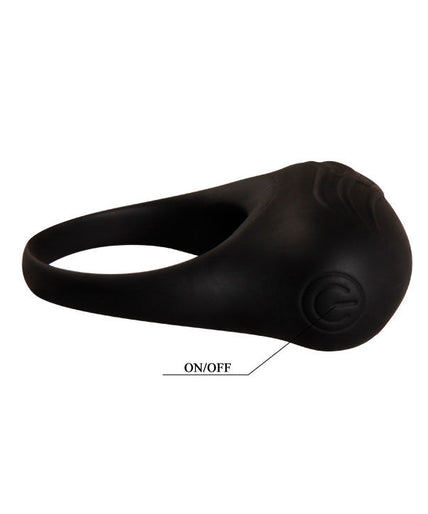 PRETTY LOVE - BERTRAM BLACK VIBRATOR RING PRETTY LOVE - BERTRAM BLACK VIBRATOR RING
