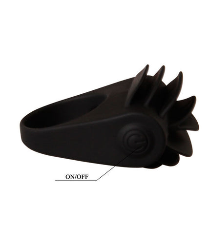 PRETTY LOVE - CHESTER BLACK VIBRATOR RING PRETTY LOVE - CHESTER BLACK VIBRATOR RING