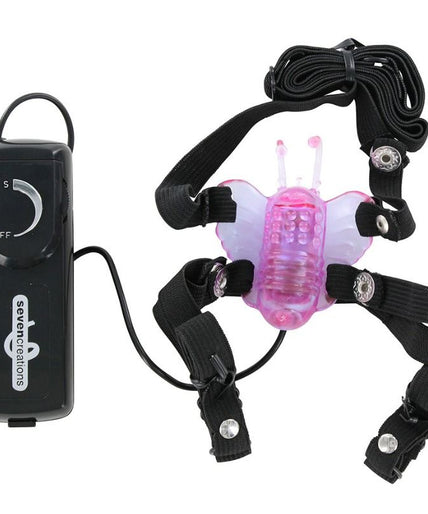 SEVEN CREATIONS - BUTTERFLY STIMULATOR WITH VIBRATION SEVEN CREATIONS - BUTTERFLY STIMULATOR WITH VIBRATION