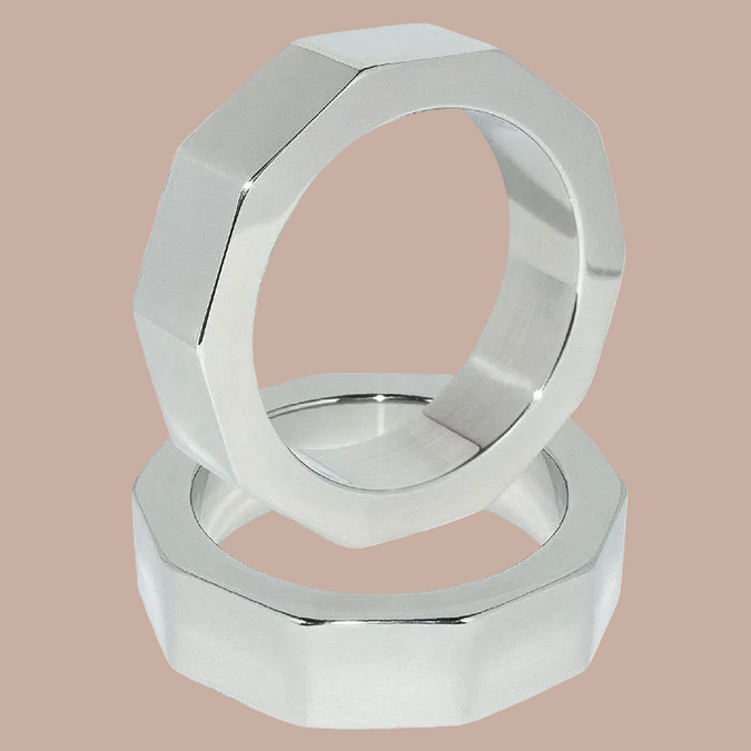 Metal Hard – Penis- en testikelring 50mm
