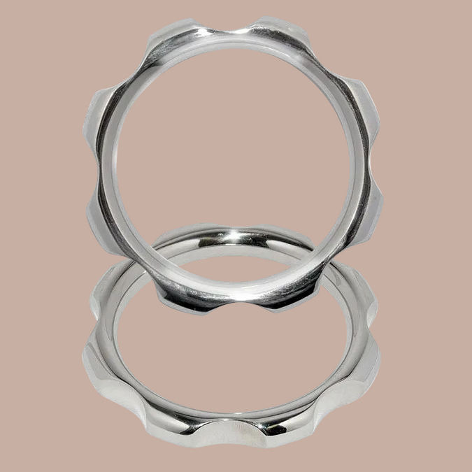 Metal Hard – Metal Torque Ring for Penis and Testicles 45mm