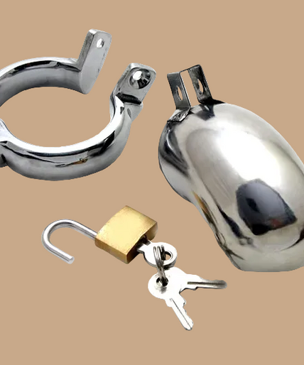 Metal Hard Brig Chastity Ring – Stainless Steel Metal Hard Brig Chastity Ring – Stainless Steel