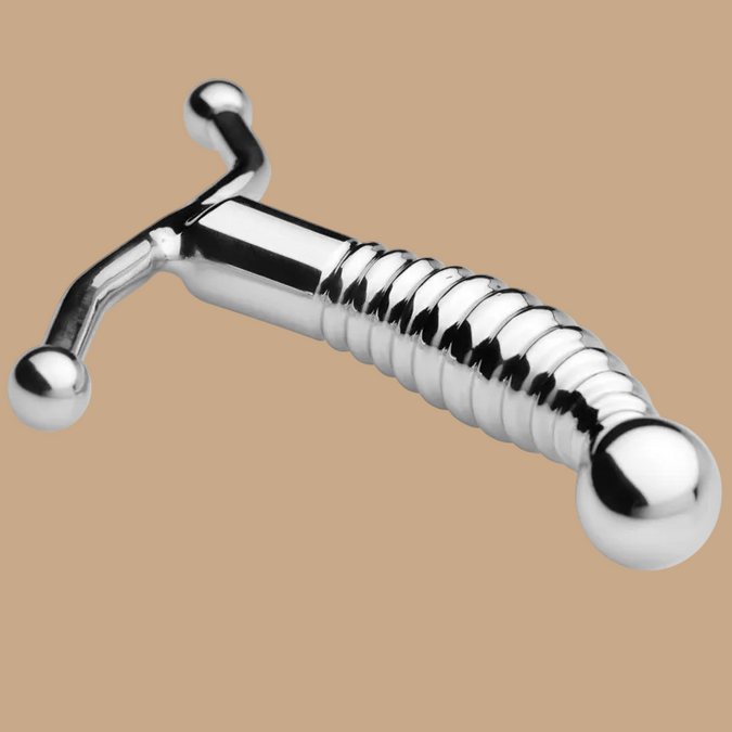 Metal Hard Steel Prostatic Massager – Stainless Steel