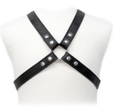 LEATHER BODY - LASIC HARNESS IN GARMENT LEATHER BODY - LASIC HARNESS IN GARMENT