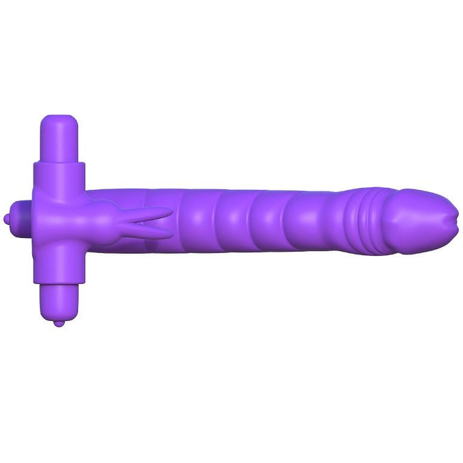 FANTASY C-RINGZ - SILICONE DUBBELE VIBRATOR KONIJN