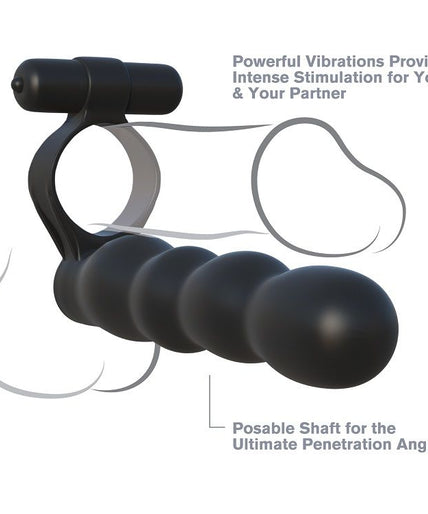 FANTASY C-RINGZ - POSABLE DOUBLE PENETRATOR FANTASY C-RINGZ - POSABLE DOUBLE PENETRATOR