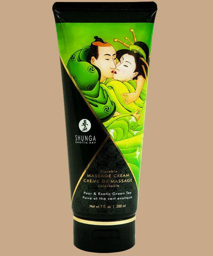 Shunga – Pear & Green Tea Massage Cream 200ml Shunga – Pear & Green Tea Massage Cream 200ml