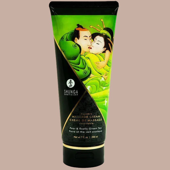 Shunga – Pear & Green Tea Massage Cream 200ml