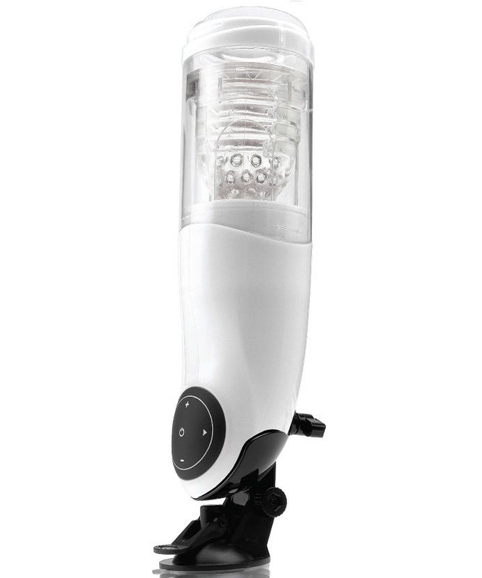 EXTREME TOYZ - PDX MEGA BATOR USB MALE MASTURBATOR VAGINA WHITE