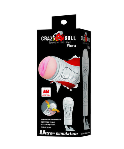 CRAZY BULL - FLORA RECHARGEABLE VAGINA MASTURBATOR CRAZY BULL - FLORA RECHARGEABLE VAGINA MASTURBATOR