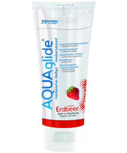 JOYDIVISION AQUAGLIDE - STRAWBERRY LUBRICANT 100 ML JOYDIVISION AQUAGLIDE - STRAWBERRY LUBRICANT 100 ML