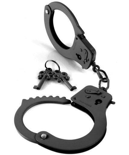 FETISH FANTASY SERIES - OFFICIAL HANDCUFFS BLACK FETISH FANTASY SERIES - OFFICIAL HANDCUFFS BLACK