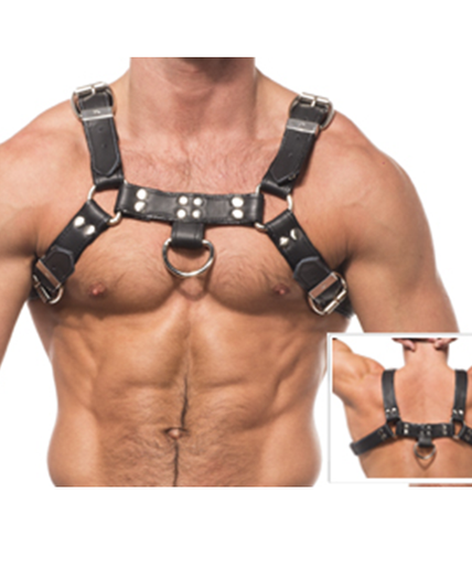 LEATHER BODY - CHAIN HARNESS III LEATHER BODY - CHAIN HARNESS III