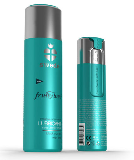 SWEDE - FRUITY LOVE LUBRICANT BLACK CURRANT LIME 100 ML SWEDE - FRUITY LOVE LUBRICANT BLACK CURRANT LIME 100 ML