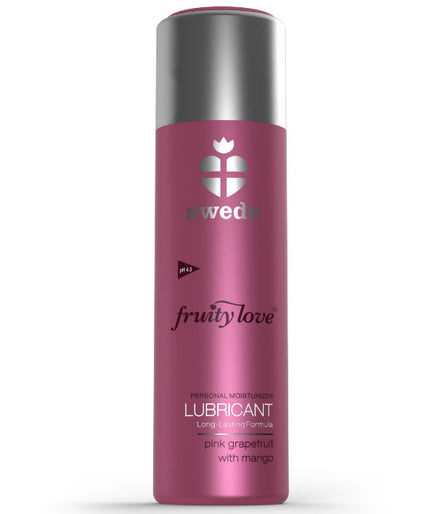 SWEDE - FRUITY LOVE GLIJMIDDEL PINK GRAPEFRUIT MET MANGO 100 ML SWEDE - FRUITY LOVE GLIJMIDDEL PINK GRAPEFRUIT MET MANGO 100 ML