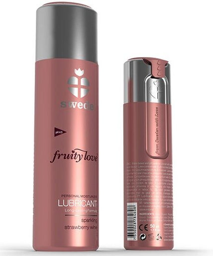 Swede – Fruity Love Lubricant Sparkling Strawberry Wine 100 Ml Swede – Fruity Love Lubricant Sparkling Strawberry Wine 100 Ml