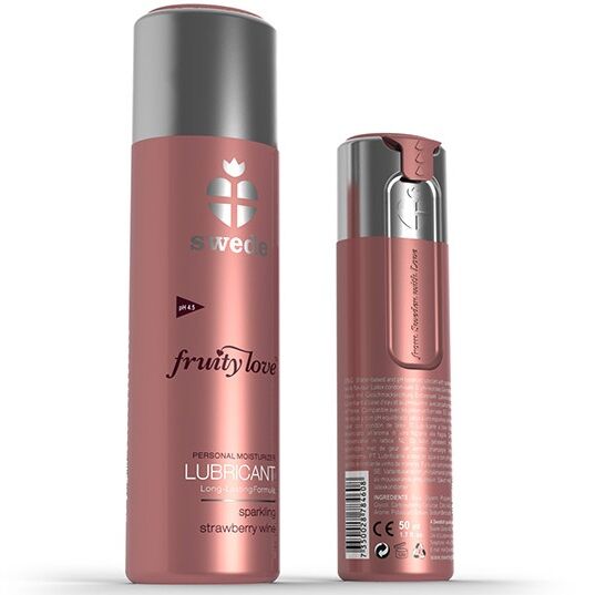 Swede – Fruity Love Lubricant Sparkling Strawberry Wine 100 Ml