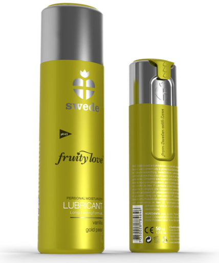 SWEDE - FRUITY LOVE LUBRICANT VANILLA GOLD PEAR 100 ML SWEDE - FRUITY LOVE LUBRICANT VANILLA GOLD PEAR 100 ML