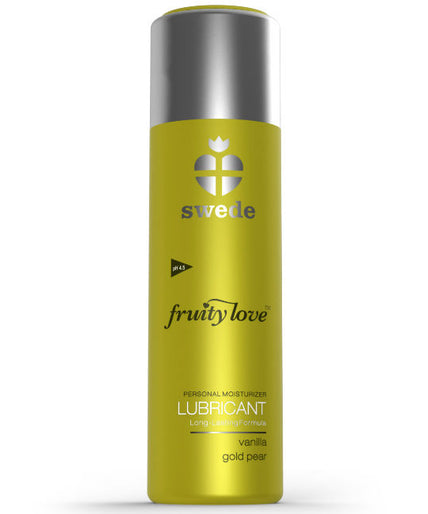 SWEDE - FRUITY LOVE LUBRICANT VANILLA GOLD PEAR 50 ML SWEDE - FRUITY LOVE LUBRICANT VANILLA GOLD PEAR 50 ML