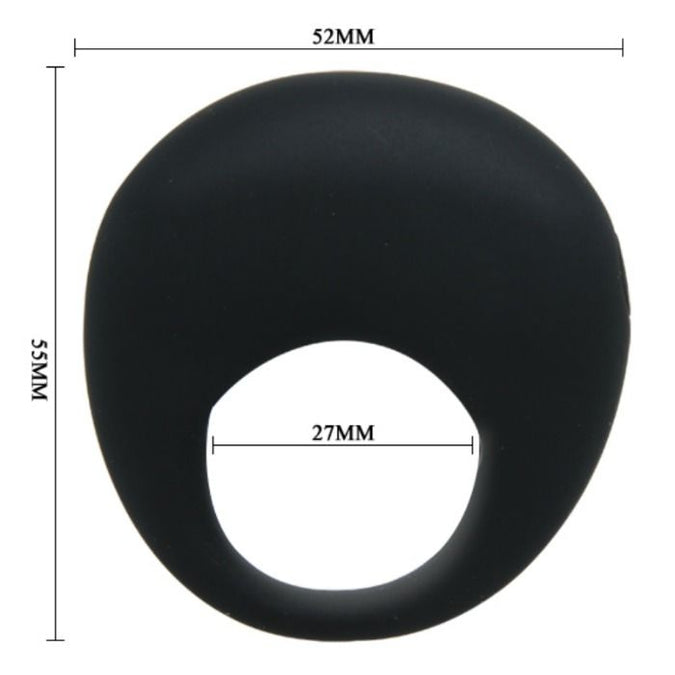 Pretty Love – Trap Vibrator Ring Black