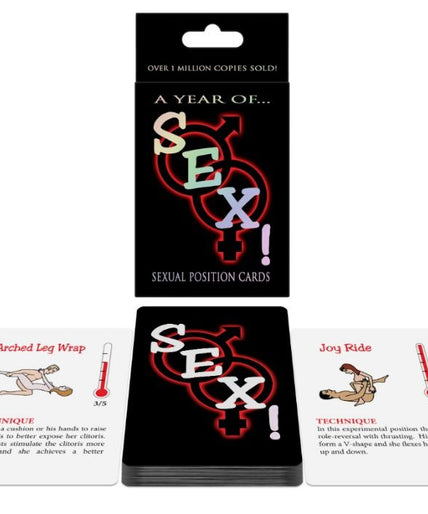 KHEPER GAMES - SEXUAL POSITION CARDS A YEAR OF...SEX! KHEPER GAMES - SEXUAL POSITION CARDS A YEAR OF...SEX!