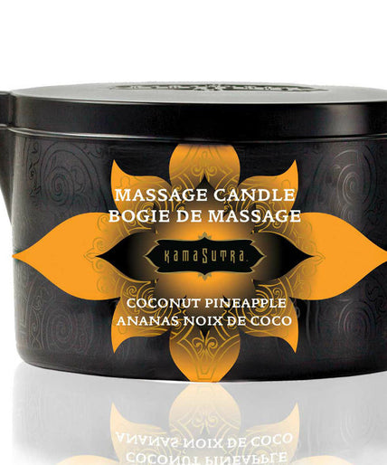 KAMASUTRA - KOKOSNOOT EN ANANAS MASSAGEKAARS 170GR KAMASUTRA - KOKOSNOOT EN ANANAS MASSAGEKAARS 170GR