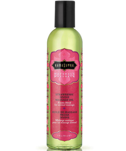 KAMASUTRA - NATURALS DIVINE AARDBEI MASSAGE OLIE 236ML KAMASUTRA - NATURALS DIVINE AARDBEI MASSAGE OLIE 236ML